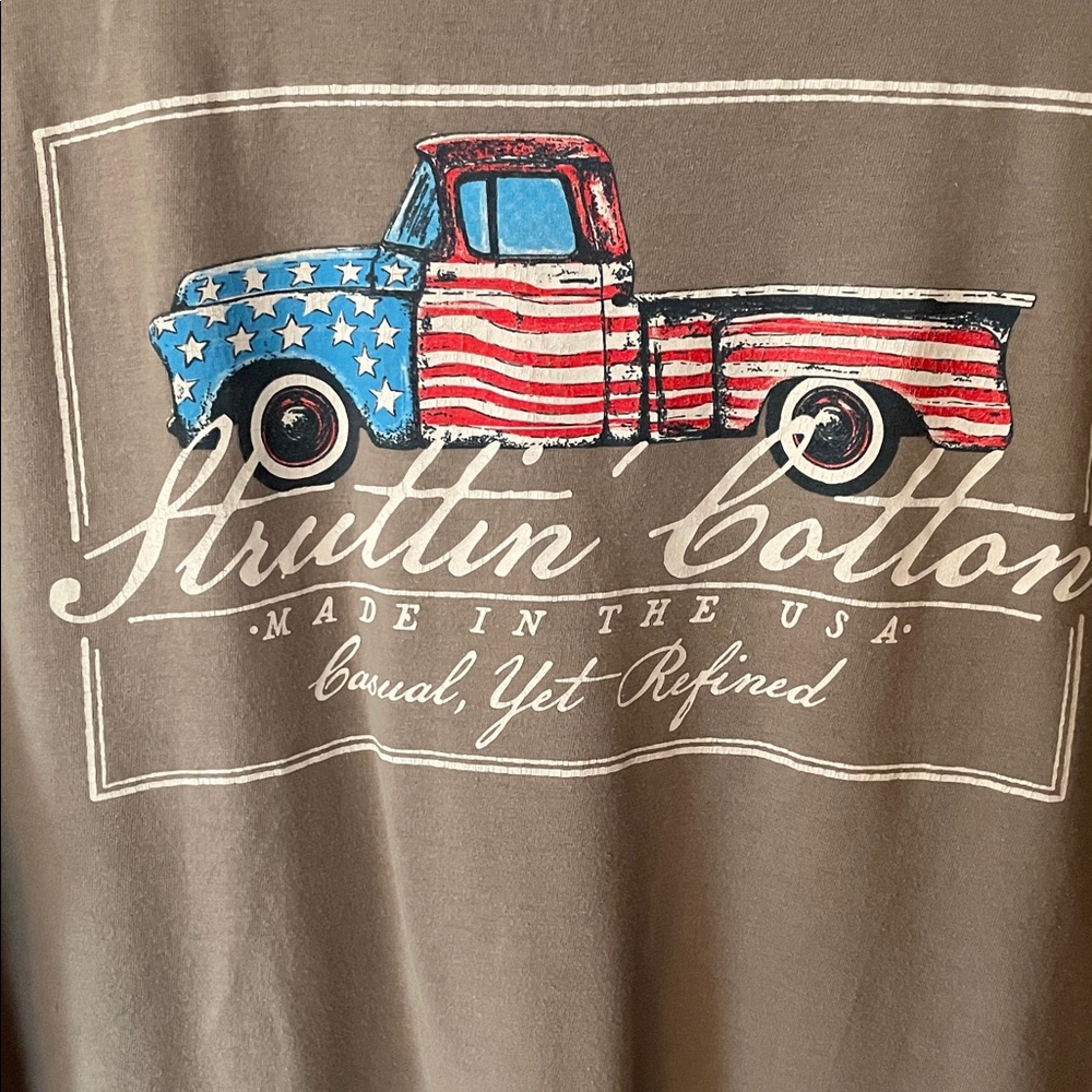 Men's Gray Short Sleeve Tee with Pocket